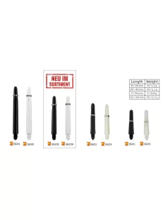 Bull's medium white nylon shank 6 pack (18pcs)