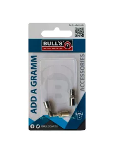 dart plussz súly Bull's 2g alu