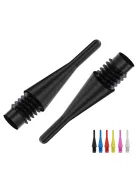 Bull's dart hegy Longlife Short fehér 6mm, 100db/csomag