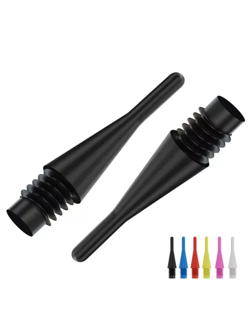 Bull's dart hegy Longlife Short fehér 6mm, 100db/csomag