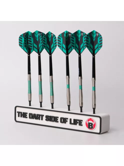 Bull's dart dock, mini darts szett tartó, 2 szett részére, falra is tehető, fehér