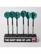 Bull's dart dock, mini darts szett tartó, 4 szett részére, falra is tehető, fekete