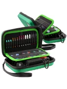 dart case BULL'S ORBIS XL green