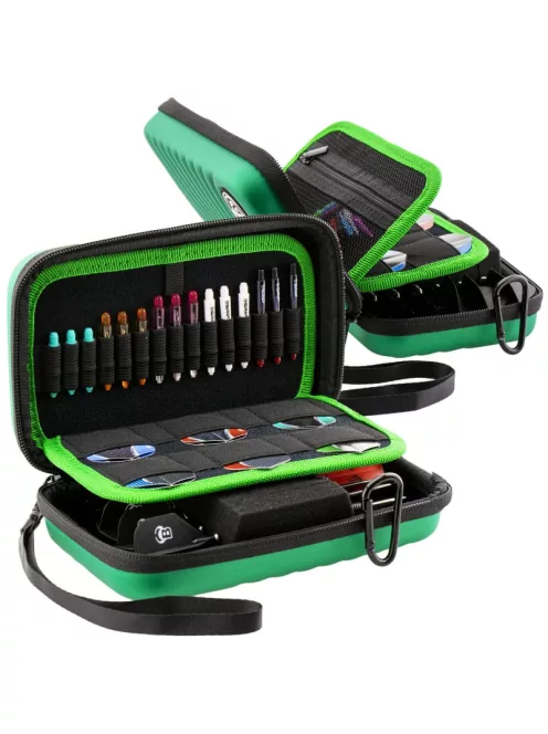 dart case BULL'S ORBIS XL green