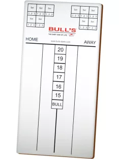 Bull's Darts writing board thick
