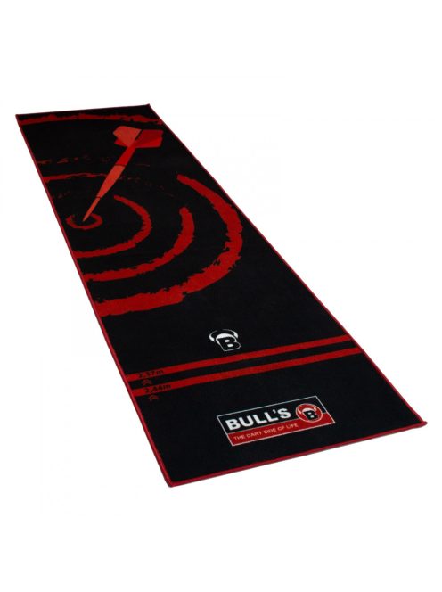 dart mat soft Bull's "140" red (80cm wide)