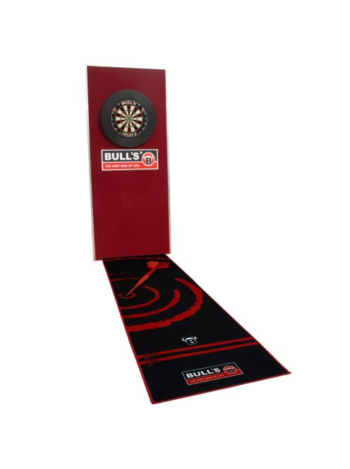 dart mat soft Bull's "140" red (80cm wide)