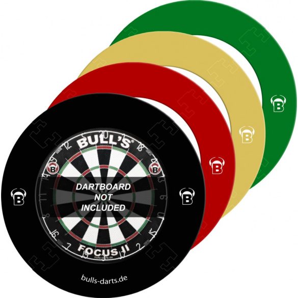 Bull's darts falvédő 4 részes, fekete színben