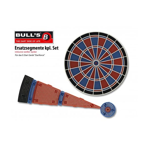 dart segments for Bull's Dartforce electric darts