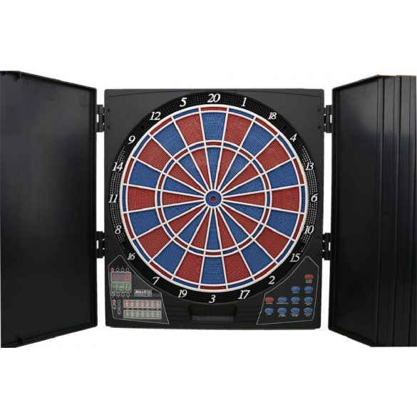 Bull's Lightning electric dartboard, cabinet, competition standard, with the voice of Russ Bray "The Voice" (2 years warranty!)