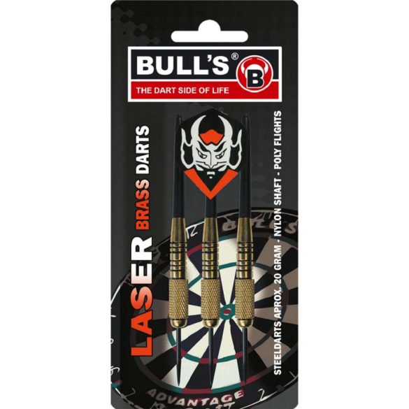 Bull's Focus II. verseny darts tábla + Bull's fekete, vörös vagy zöld színű EVA 4 részes falvédő, 2 szett BulL's laser steel nyíl