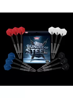   darts nyíl készlet BULL'S NL Bundle steel, 4 szett (12db)