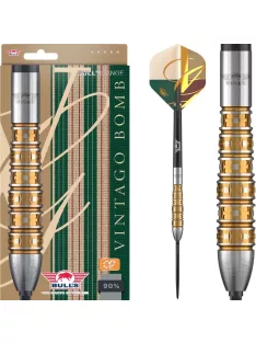Darts szett steel Bull's NL CP Vintago Bomb, 22g 90%