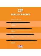 Darts fémhegy Bull's NL CP, sima fekete 36mm