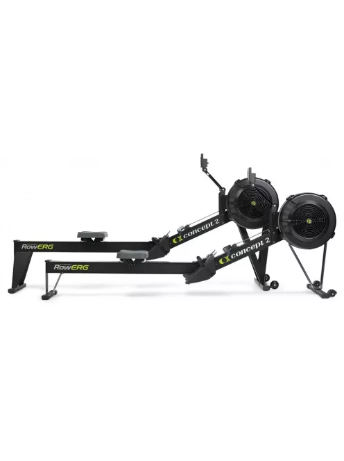 Concept2 RowErg (Fekete), 20”, Evezős ergométer, PM5
