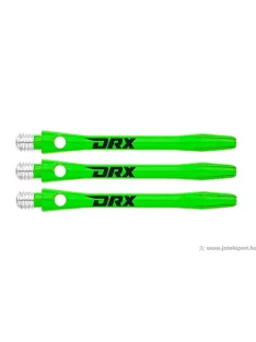 Dart shaft Red Dragon DRX aluminium green, short, 36mm