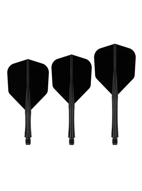 darts toll és szár egyben Caliburn SUP Lite  Std. No6 - fekete, medium hossz