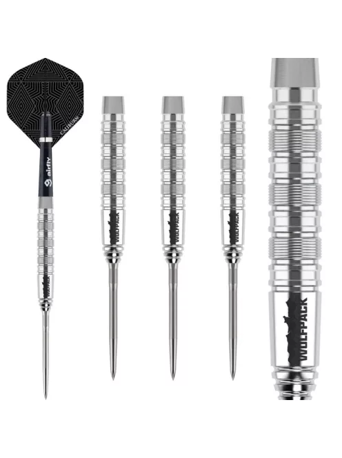 Dart szett steel Caliburn Wolfpack W7, 21g, 90%