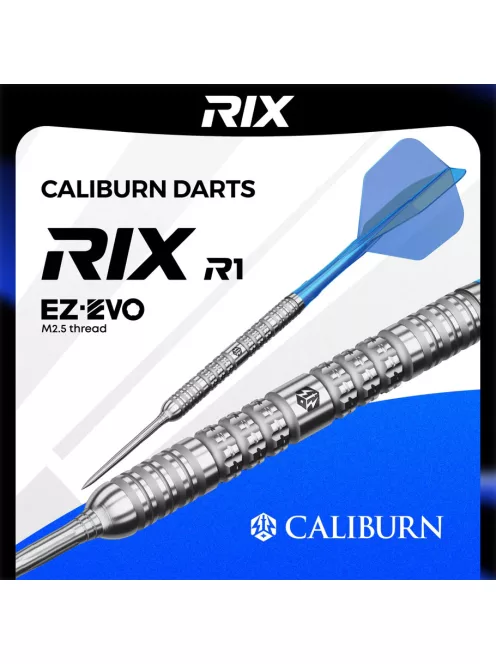 Darts szett steel Caliburn RIX R1 21g 90% wolfram