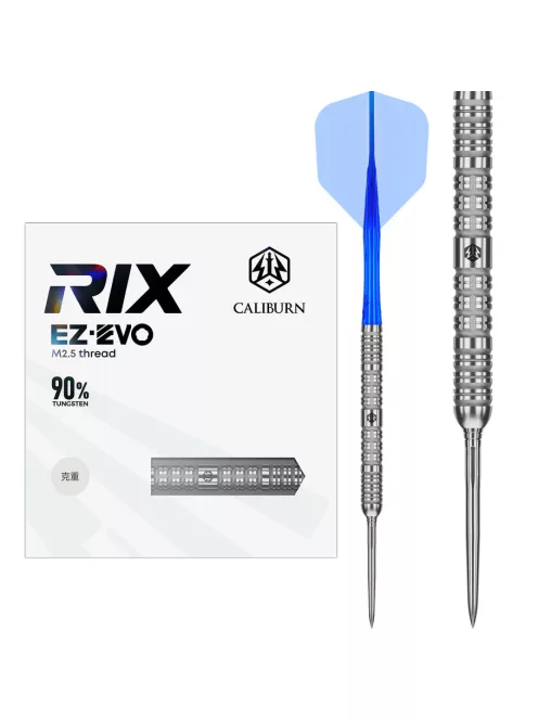 Darts szett steel Caliburn RIX R1 25g 90% wolfram