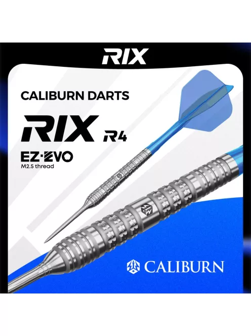 Darts szett steel Caliburn RIX R4 24g 90% wolfram