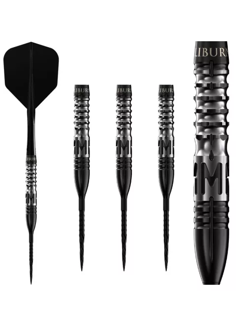 Darts szett steel Caliburn Player MAK steel 23.5g