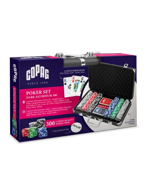 pókerkészlet 300db-os Copag Dark