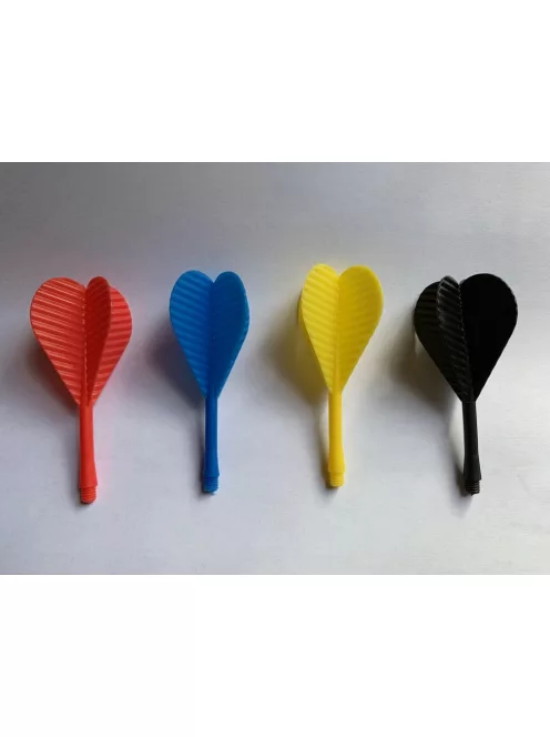 dart nib and shaft in one HT, 4 different colours (thin, with 2B/A thread)