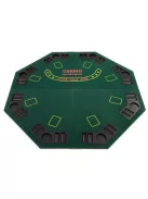 Northstar octagonal semi-folding poker table top