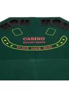 Northstar octagonal semi-folding poker table top