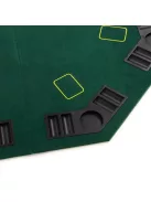Northstar octagonal semi-folding poker table top