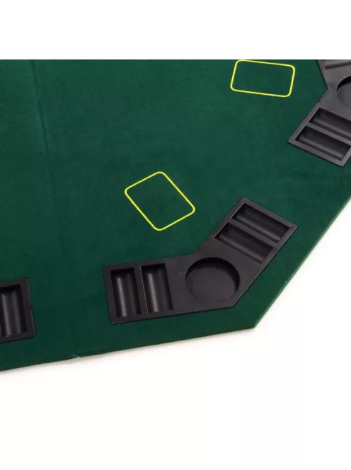 Northstar octagonal semi-folding poker table top