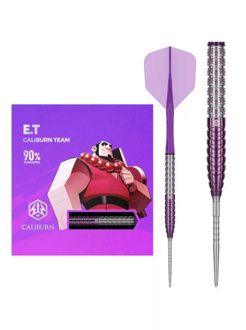 darts szett steel Caliburn Awakening E.T 24gr, 90%