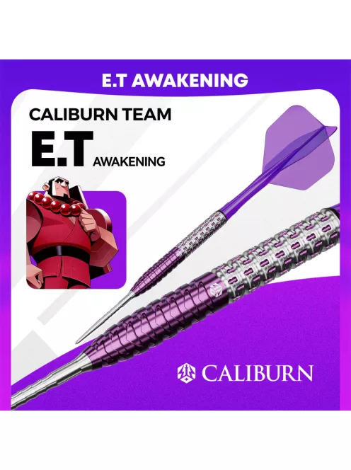 darts szett steel Caliburn Awakening E.T 24gr, 90%