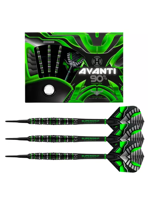 Dart set Harrows soft 18g Avanti 90% tungsten