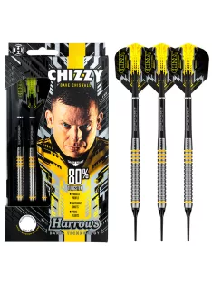 Dart set Harrows soft 18g, Chizzy 80%