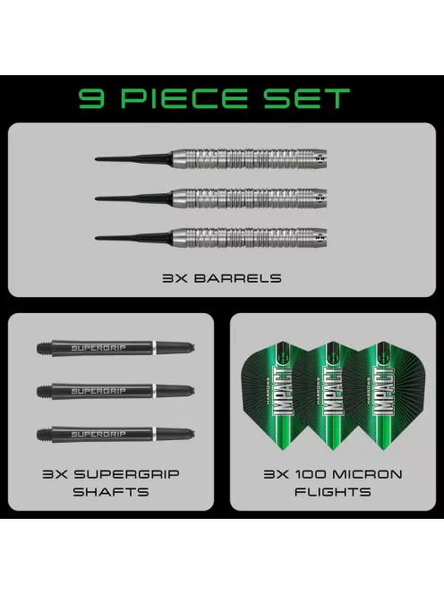 Dart szett Harrows soft Impact 20gr, 90%