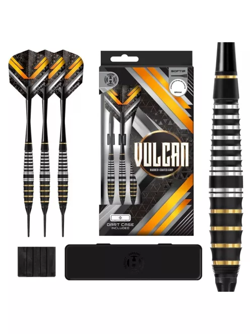 Harrows Dart szett soft Vulcan, 18g, brass