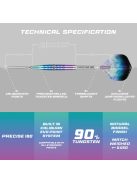 Dart szett Precise 180 Northern Lights steel, 22g, 90%