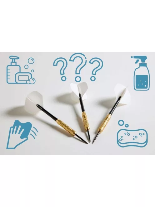 ultrasonic cleaning of darts body (3 pcs)