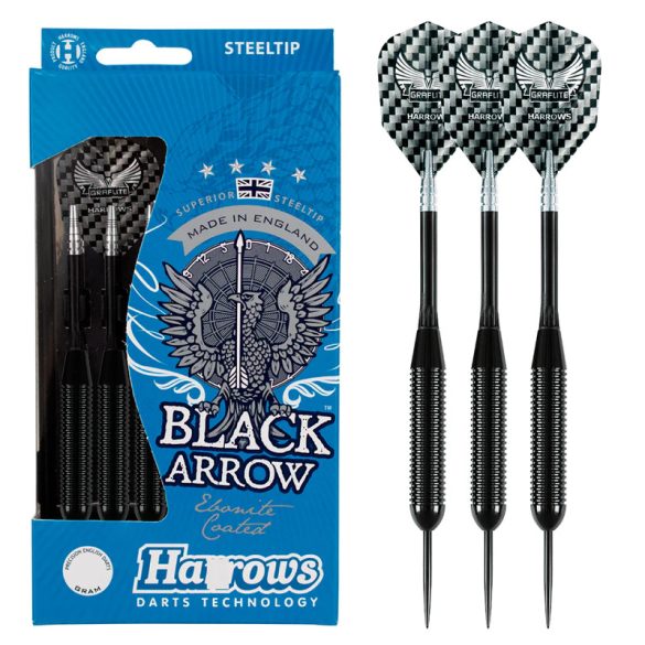 Dart szett Harrows steel 22g Black Arrow