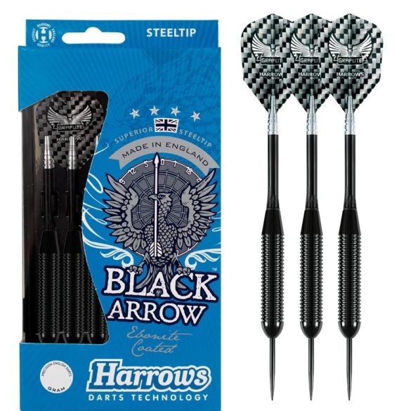Dart set Harrows steel 24g Black Arrow