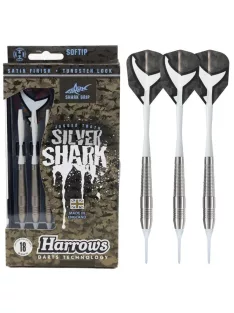 Dart set Harrows steel 21g Silver Shark, copper