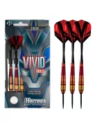 Dart set Harrows steel Vivid red 24gr R