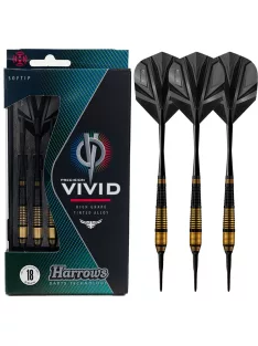 Dart set Harrows soft Vivid Black 18gr
