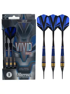 Dart set Harrows soft Vivid Blue 18gr