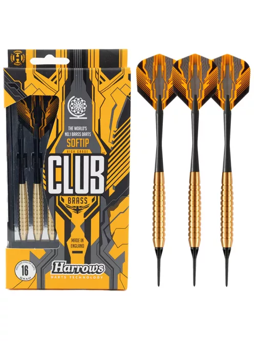 Dart set Harrows soft Club Brass, 16gR