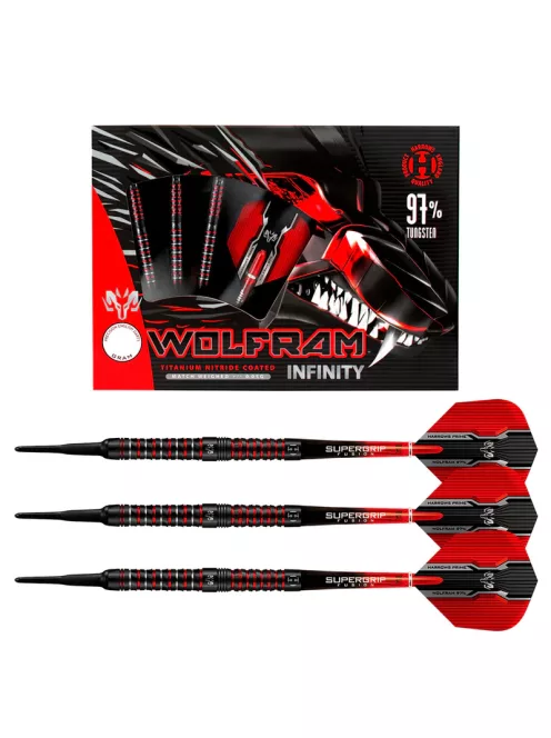 Dart set Harrows soft Infinity 97% 18gr