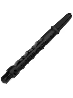 Dart shaft Harrows Carbon ST black with black ring, long