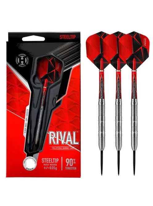 Dart set Harrows steel, 21g, Rival, 90% tungsten